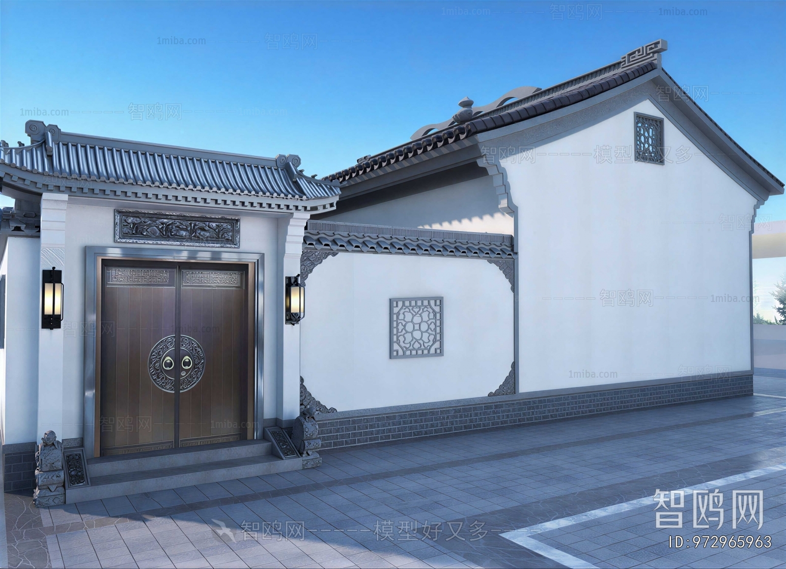 Chinese Style Facade Element