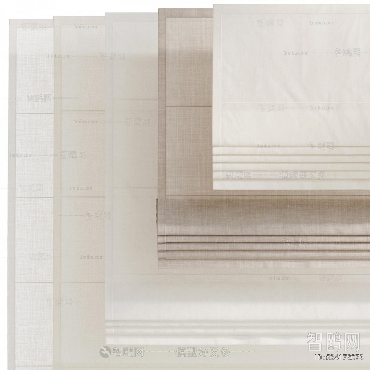Modern Roman Curtain