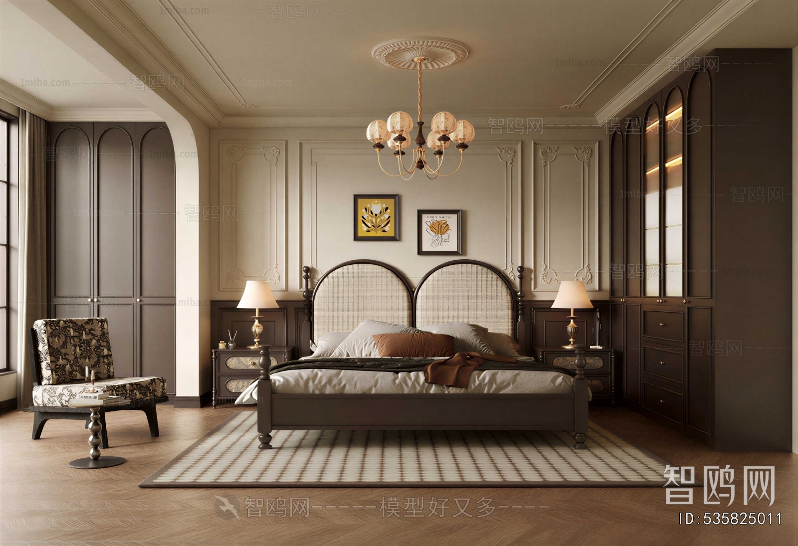 French Style Bedroom