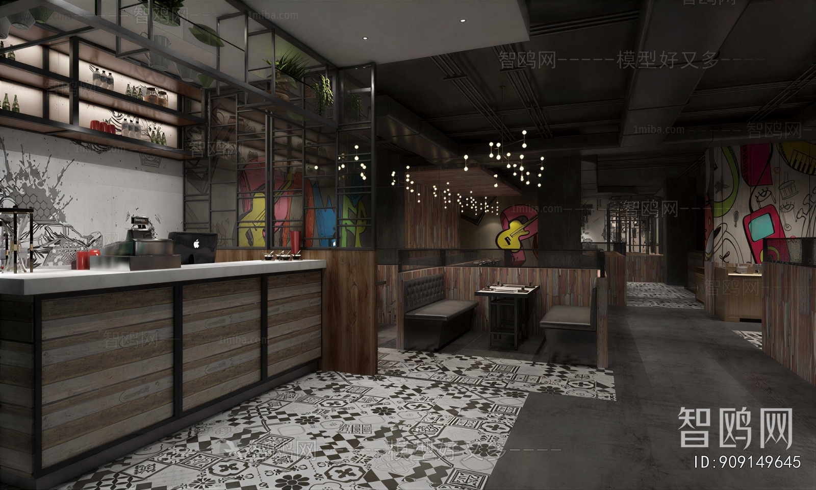 Industrial Style Restaurant
