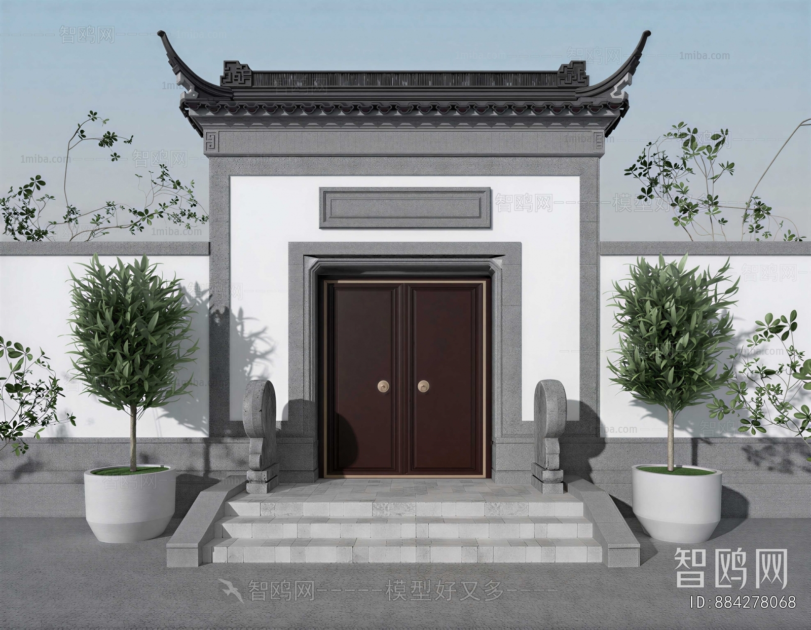 Chinese Style Facade Element
