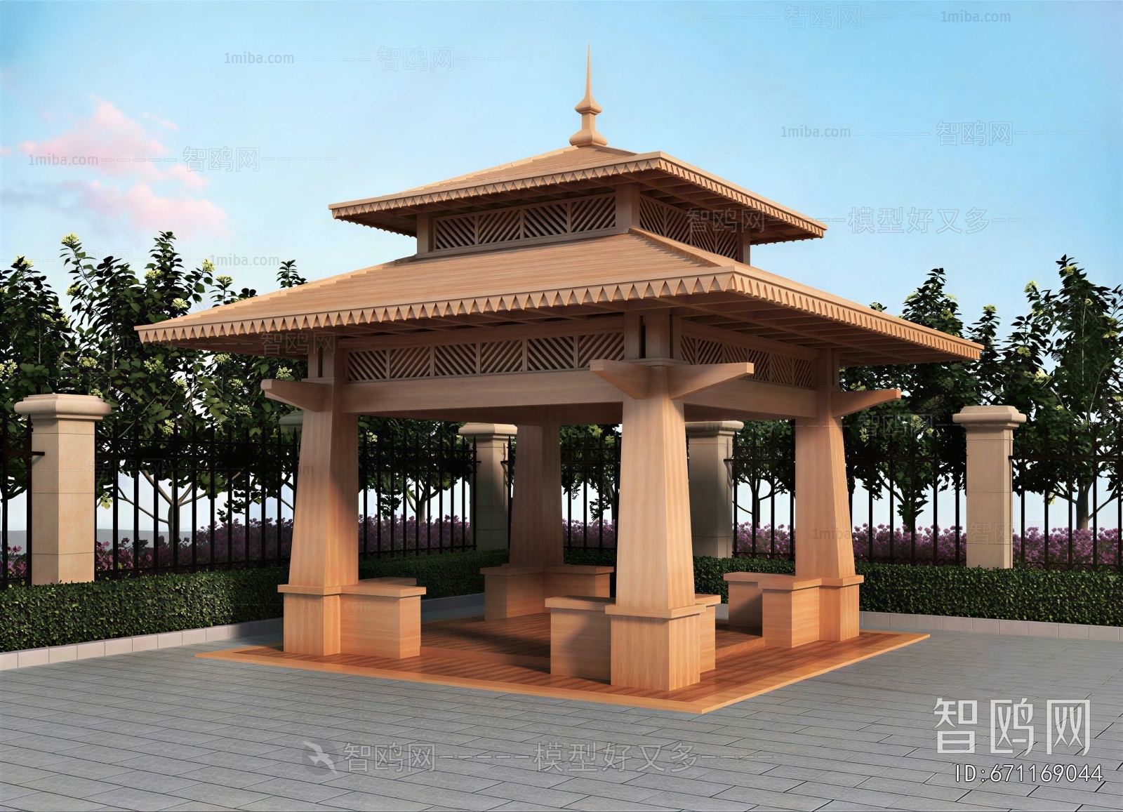 New Chinese Style Pavilion