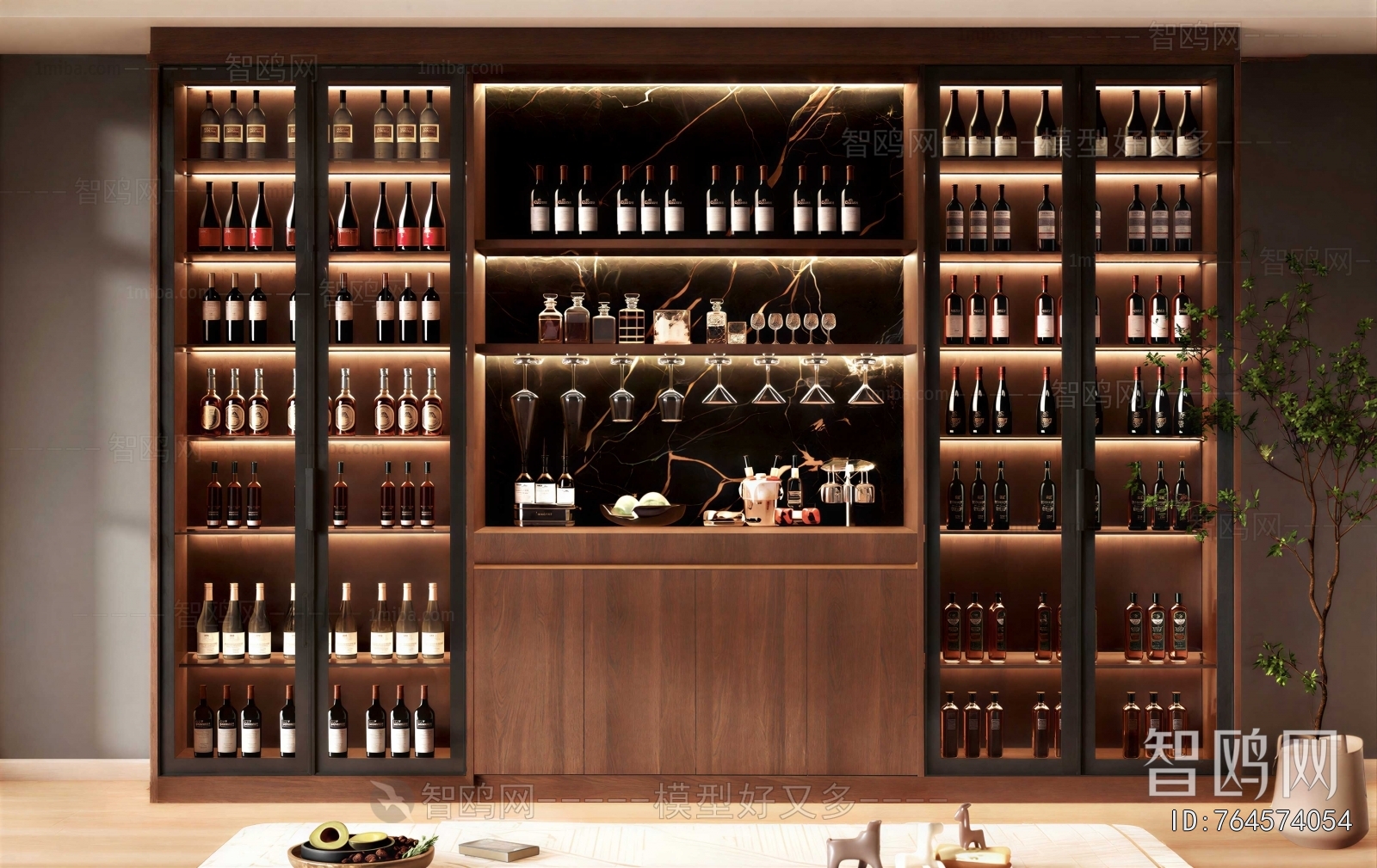 Modern Wine Cabinet