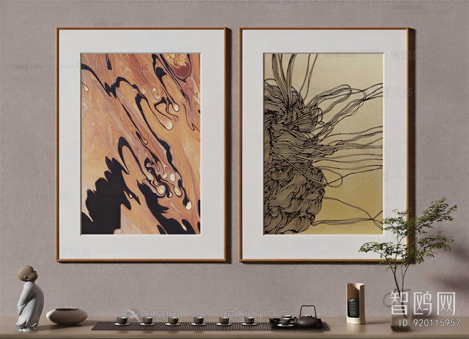 New Chinese Style Painting