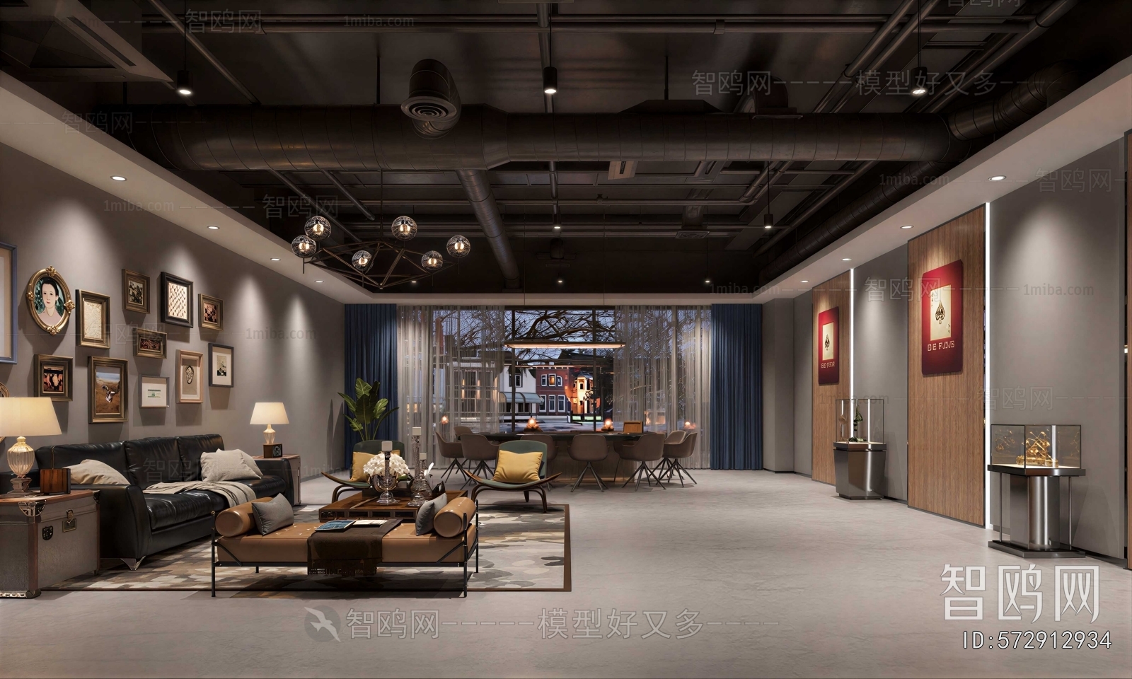 Industrial Style A Living Room