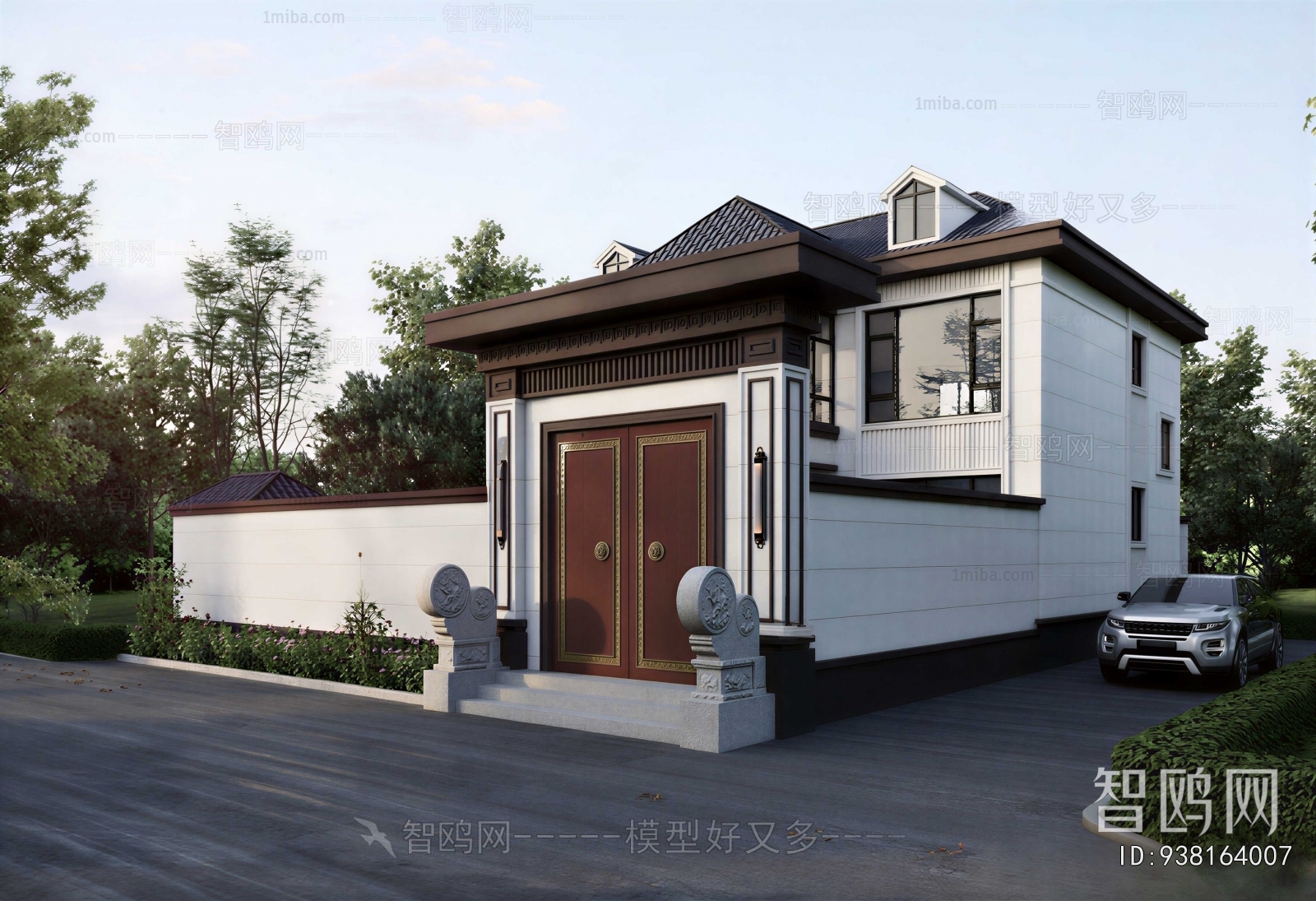 New Chinese Style Facade Element