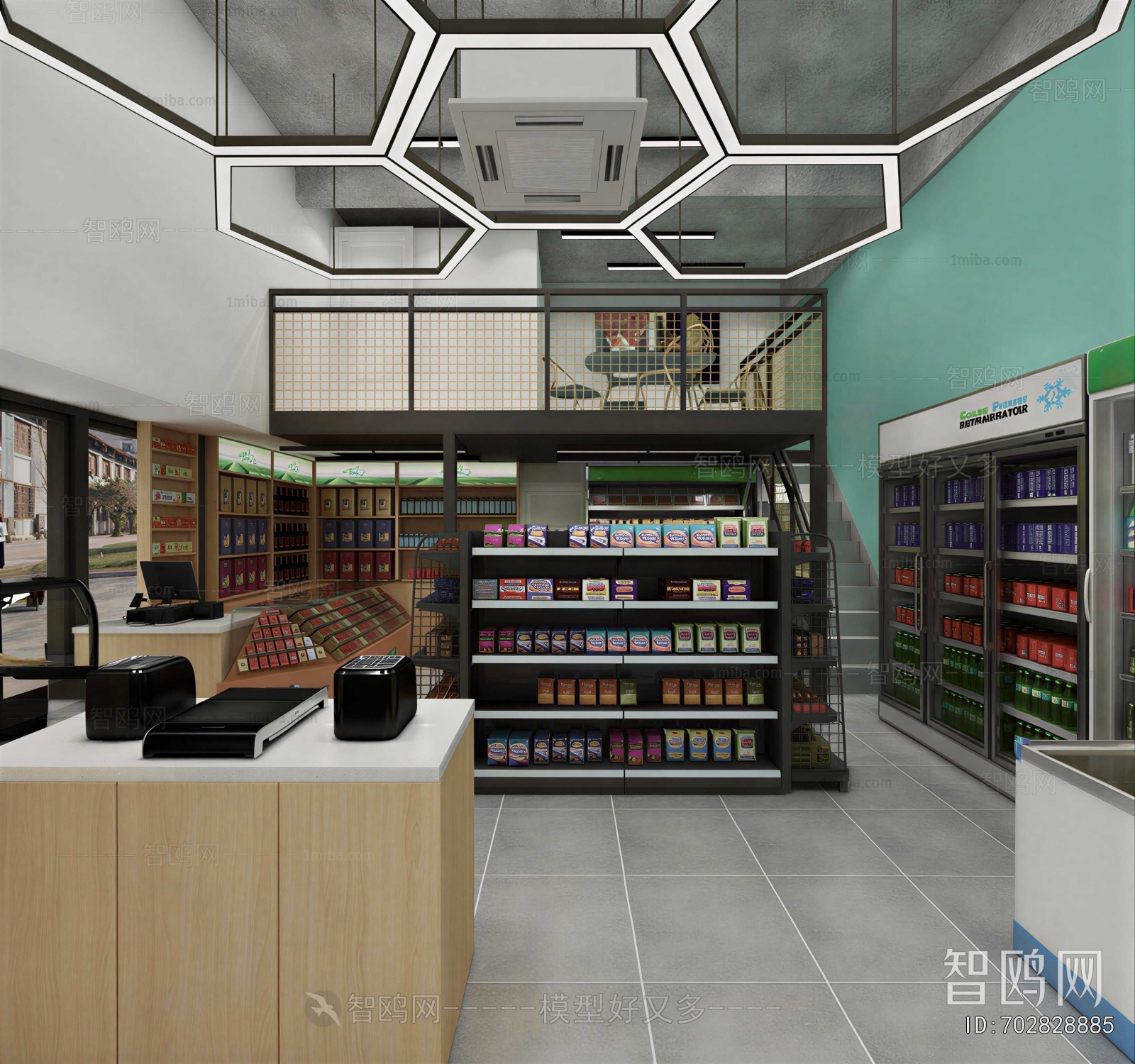 Modern Convenience Store