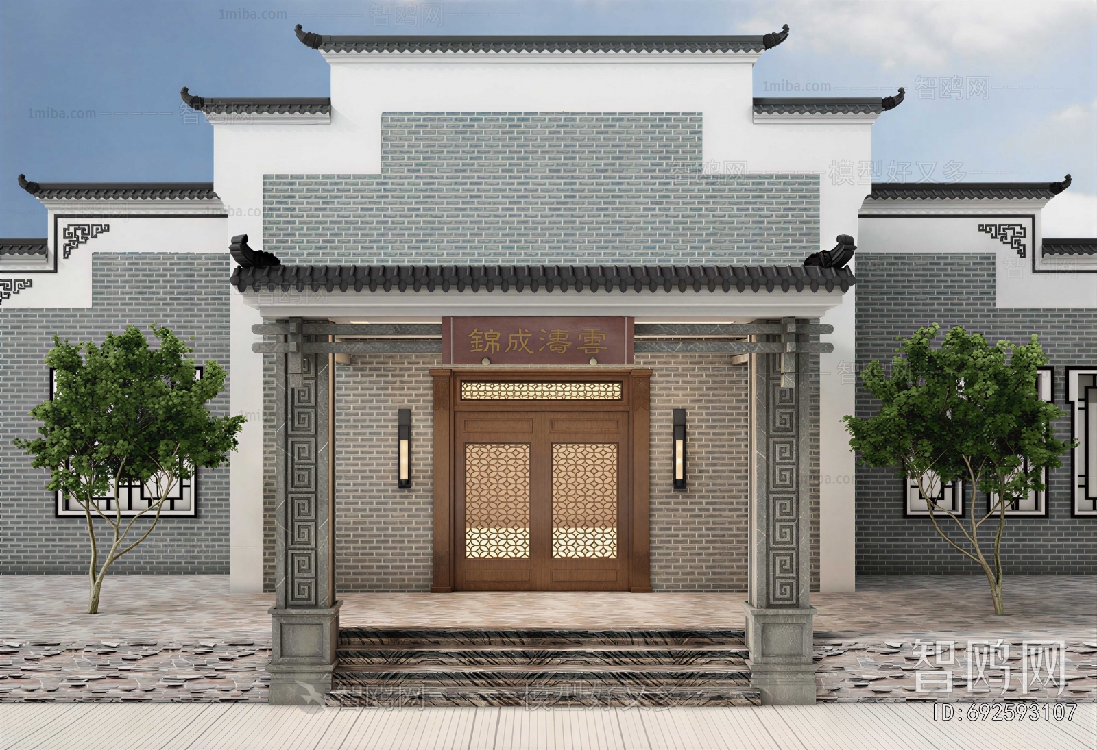 Chinese Style Facade Element