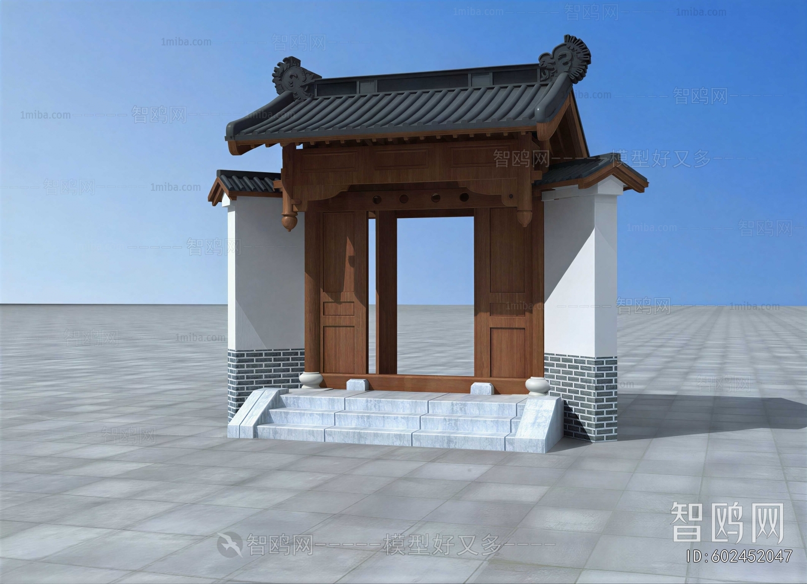 Chinese Style Facade Element