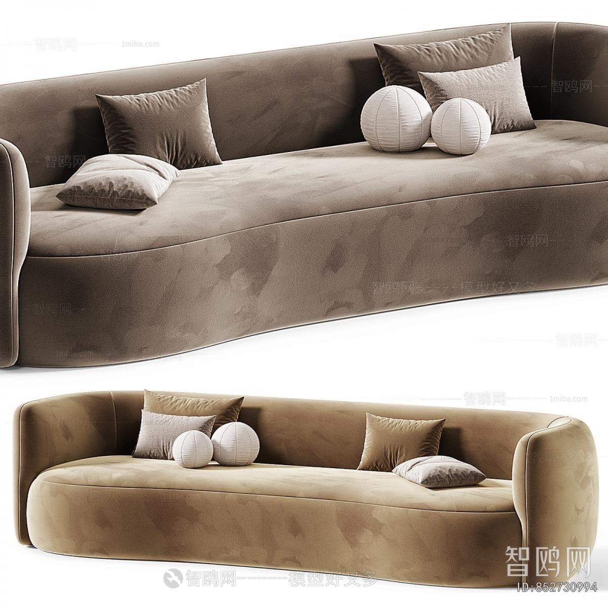 Modern Three-seat Sofa