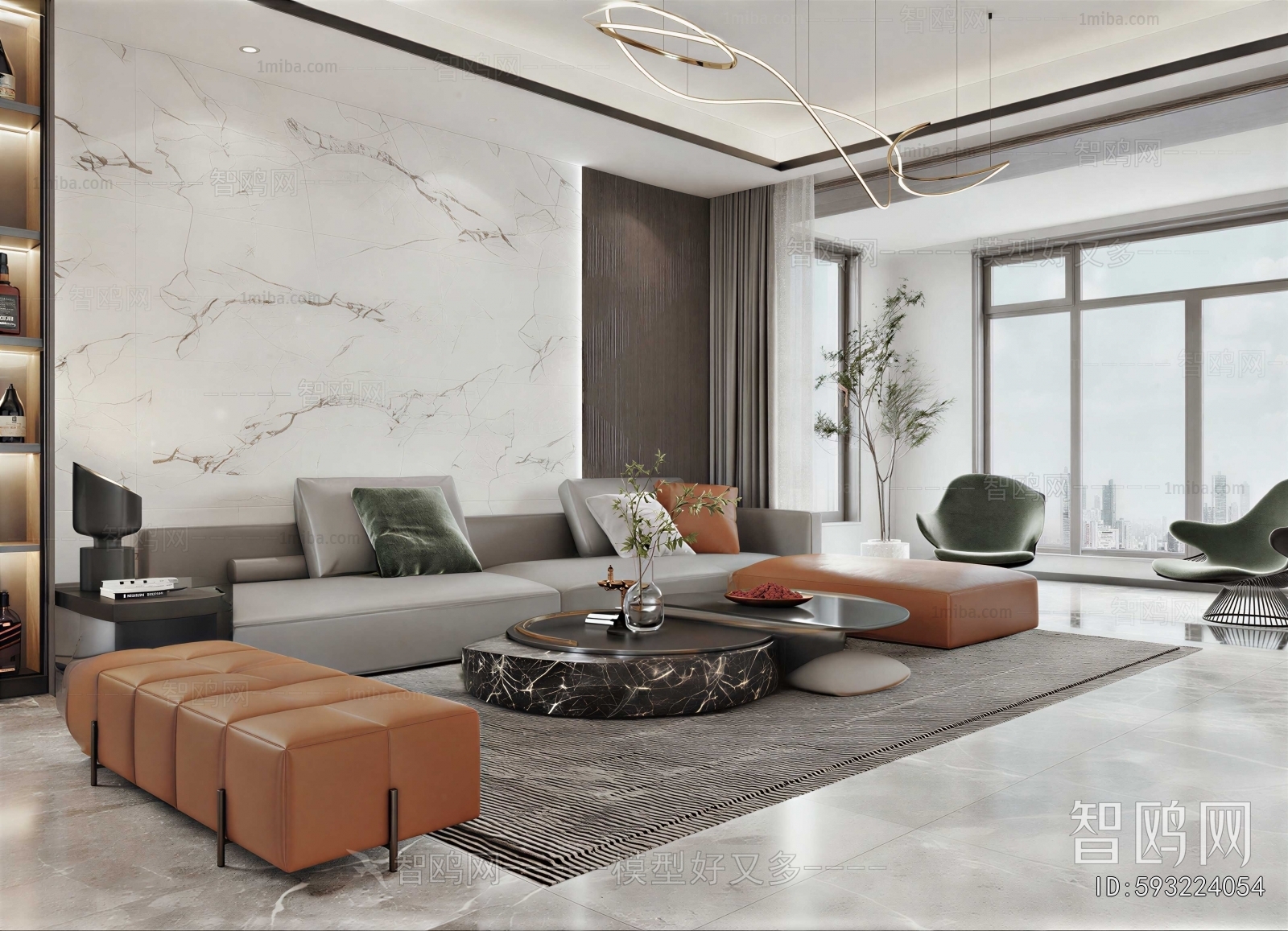 Modern A Living Room