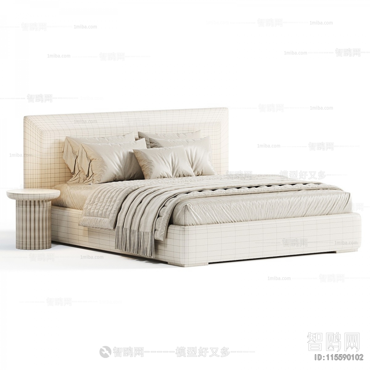Modern Double Bed