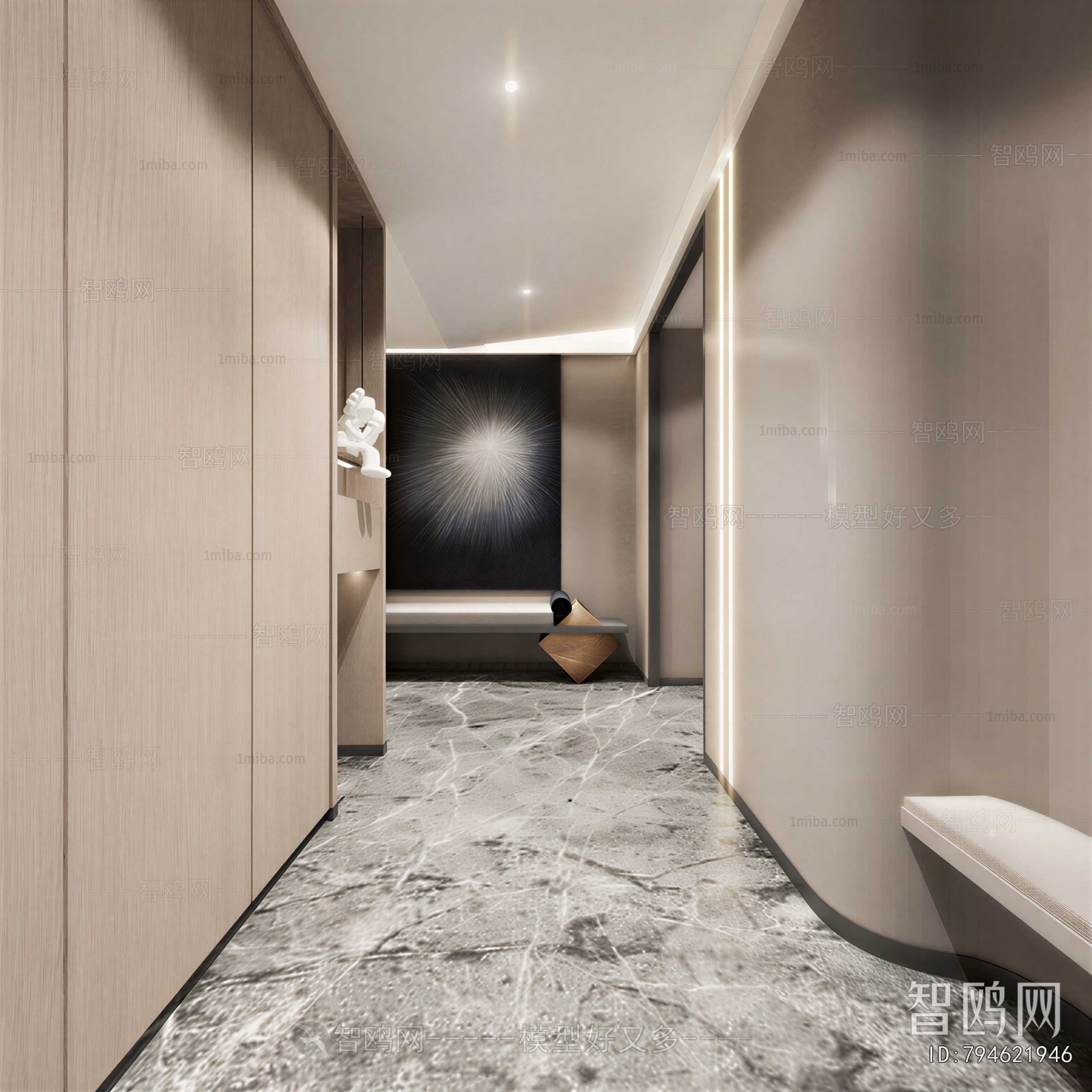Modern Hallway