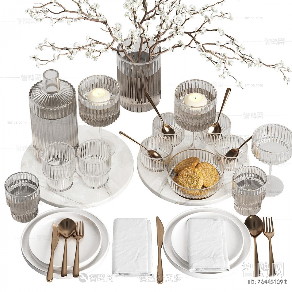 Modern Cutlery/tea Set