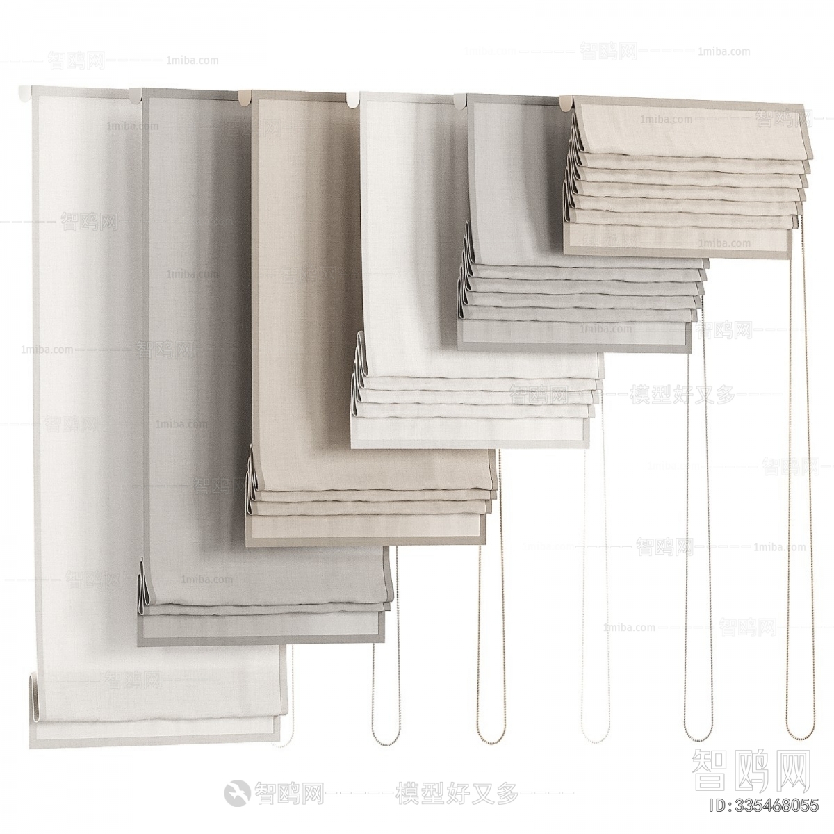 Modern Roman Curtain