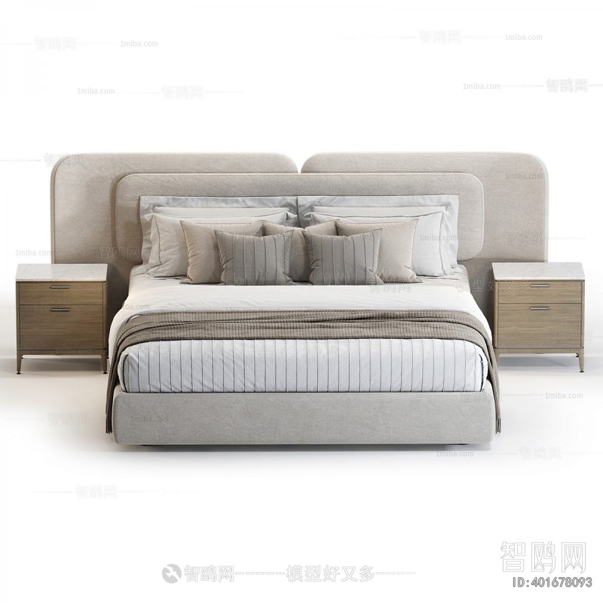 Modern Double Bed