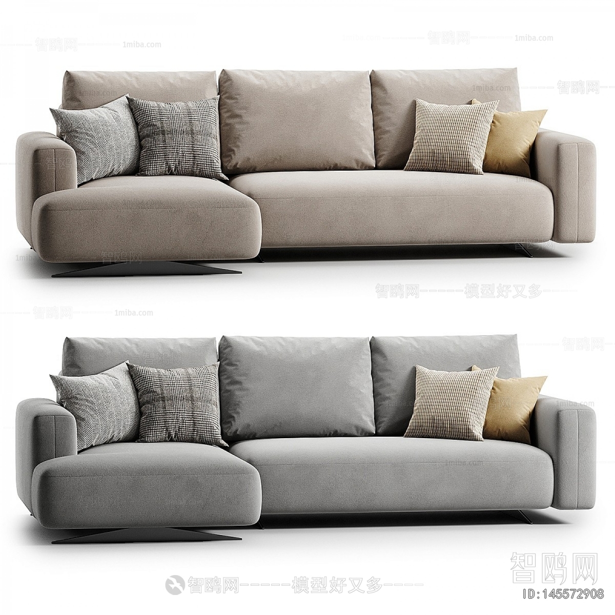 Modern Three-seat Sofa