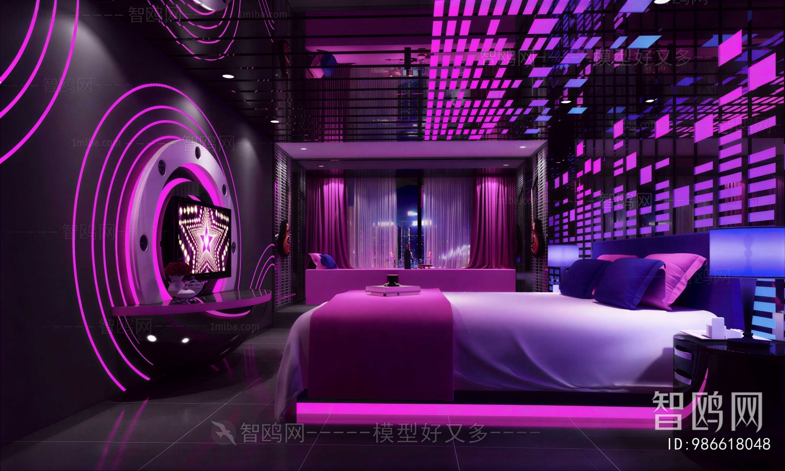 Modern Guest Room