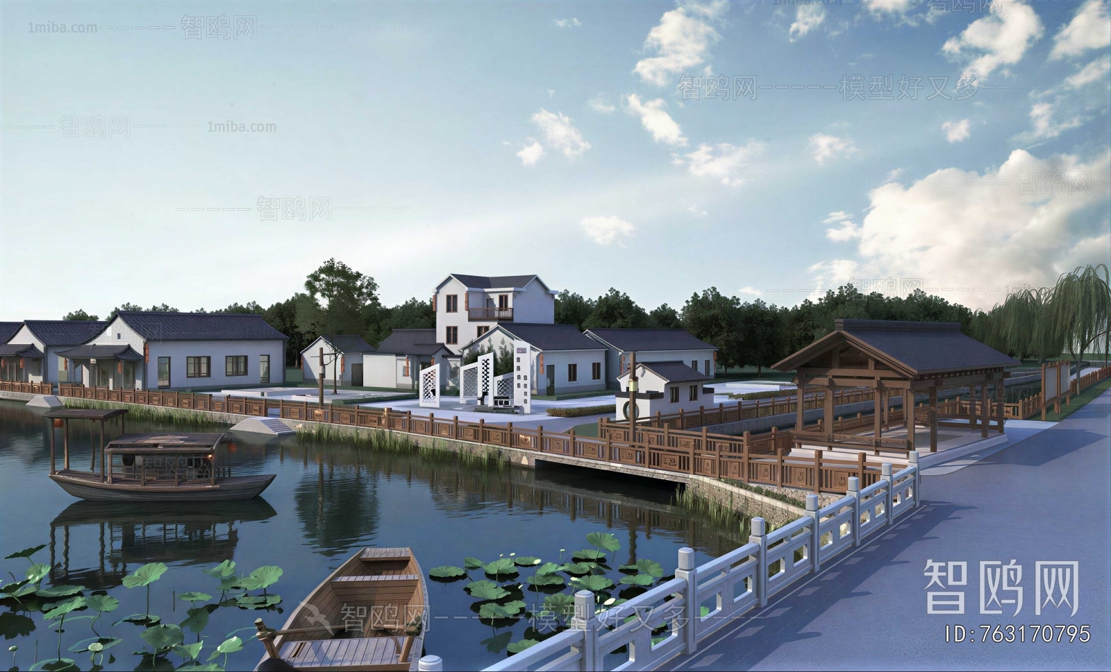 New Chinese Style Residential Building