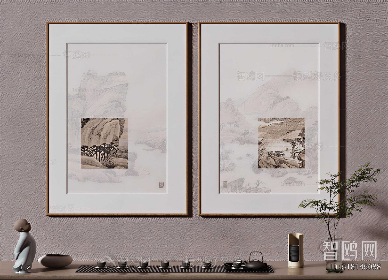 New Chinese Style Painting