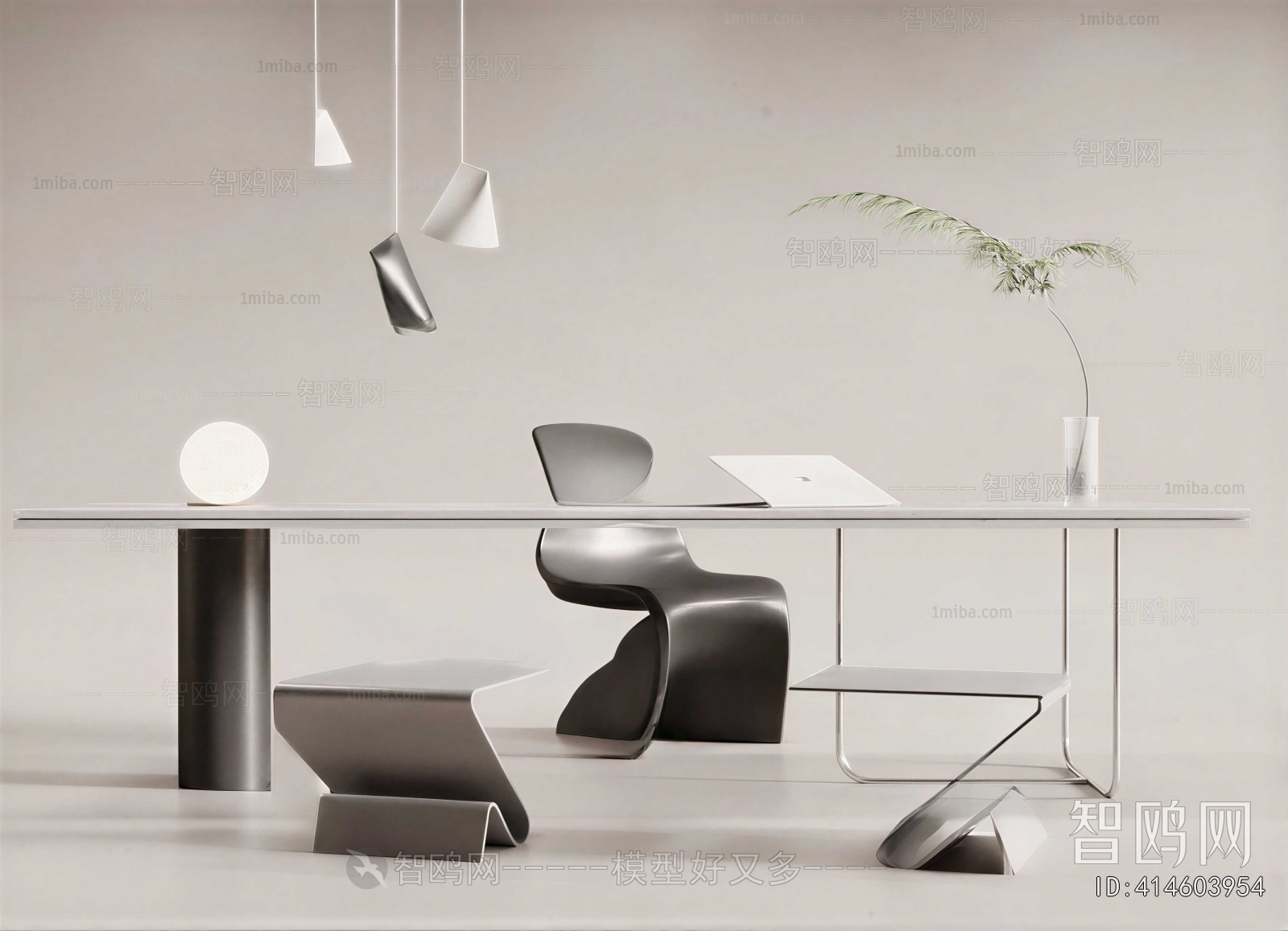 Modern Computer Desk And Chair