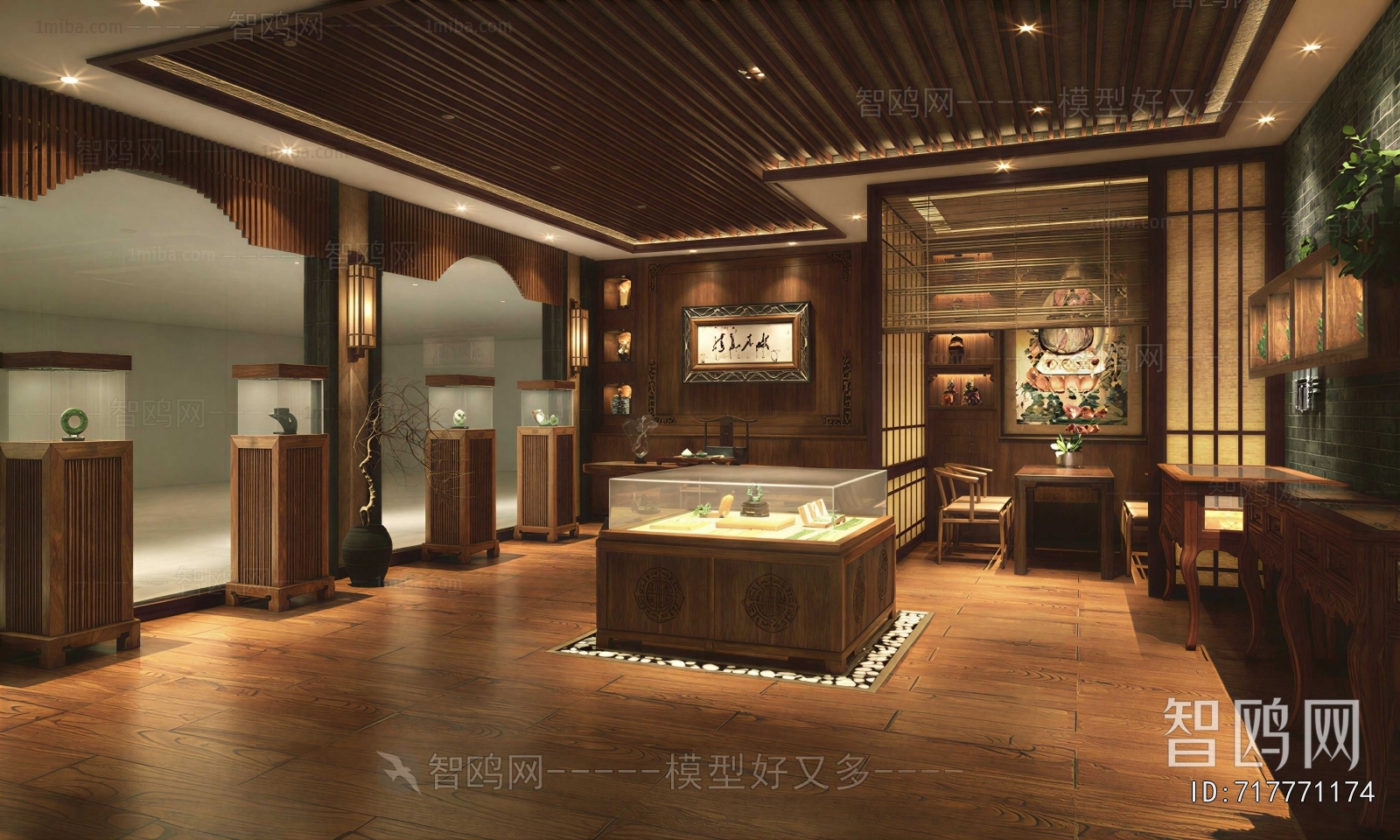 Chinese Style Exhibition Hall