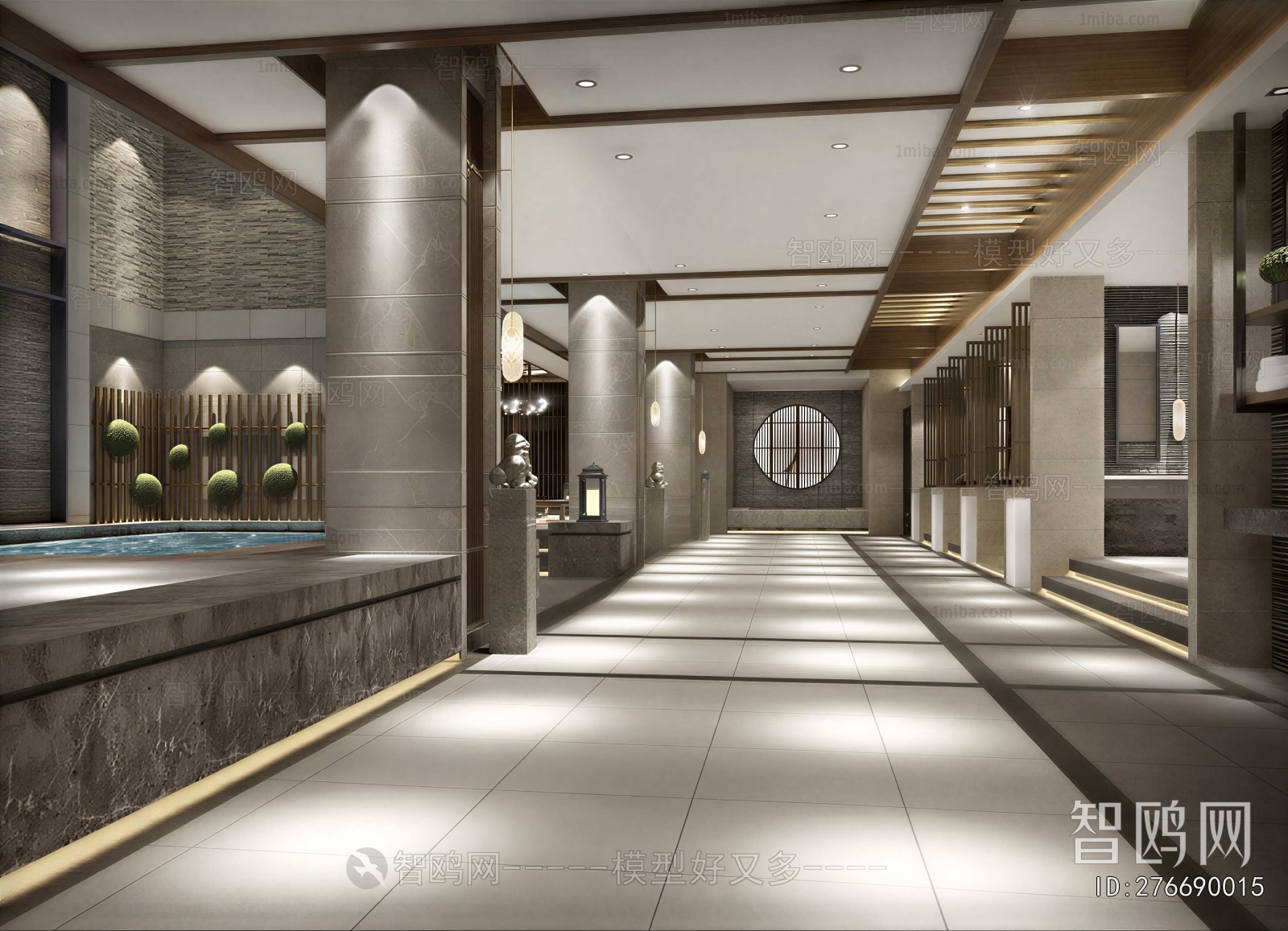 New Chinese Style Bath Center