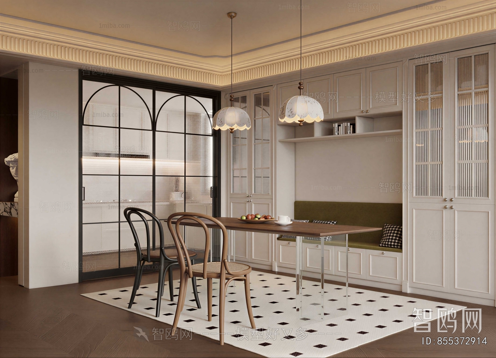 French Style Dining Room