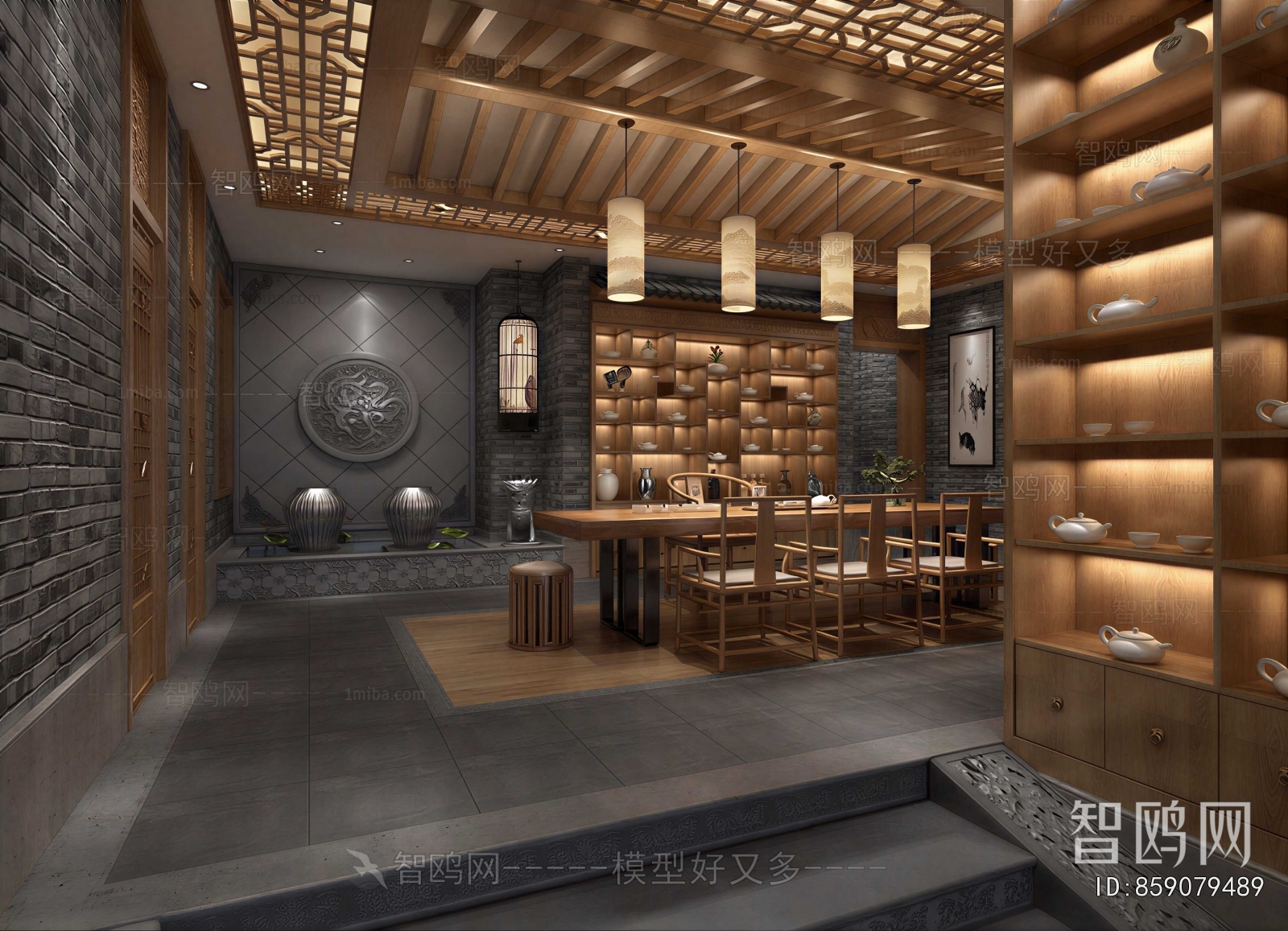 Chinese Style Teahouse Tea House