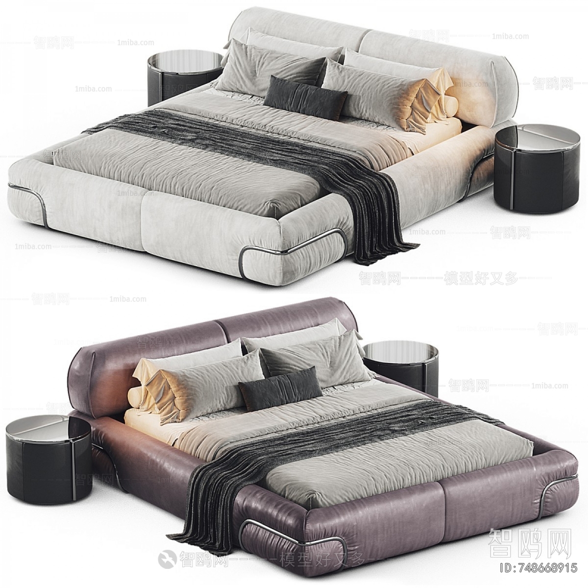 Modern Double Bed
