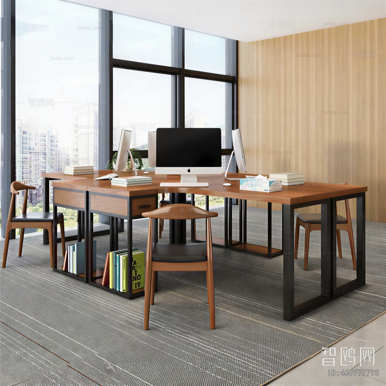 Modern Office Desk And Chair