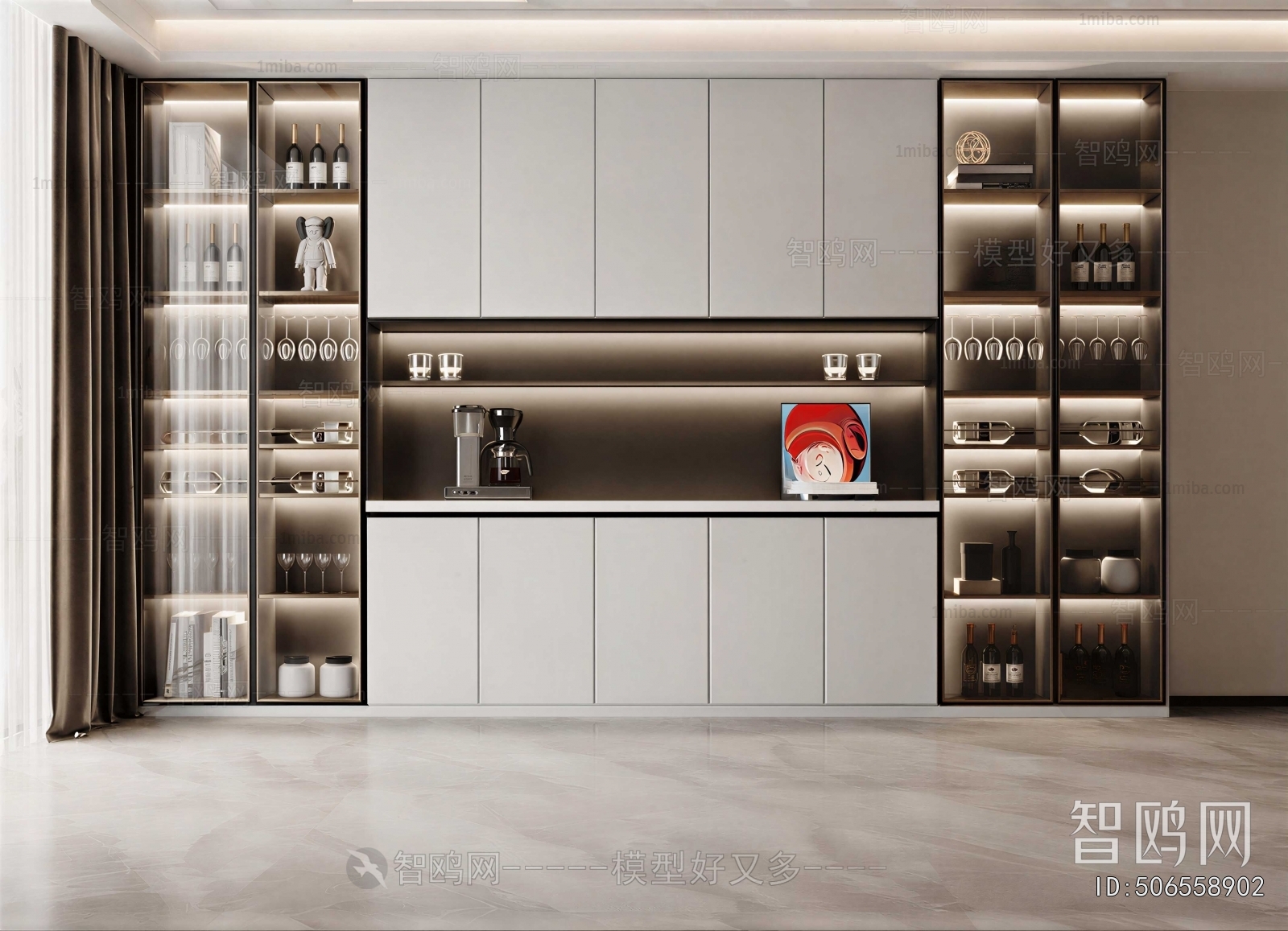 Modern Wine Cabinet