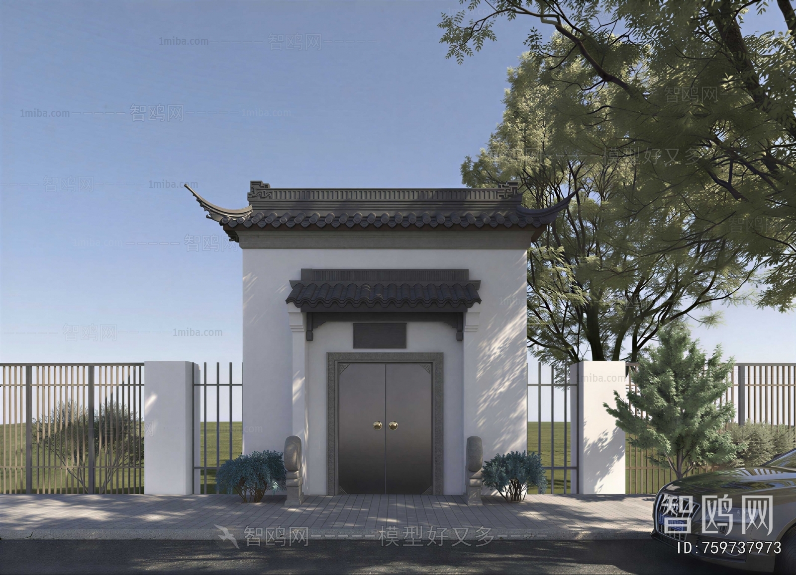 Chinese Style Facade Element