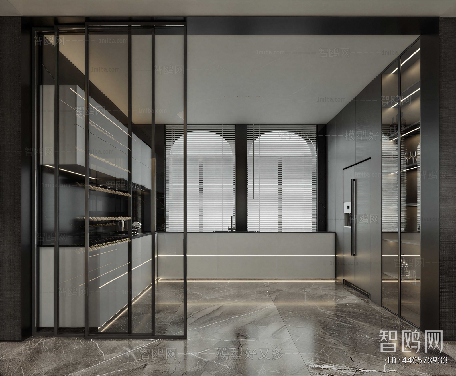Modern The Kitchen