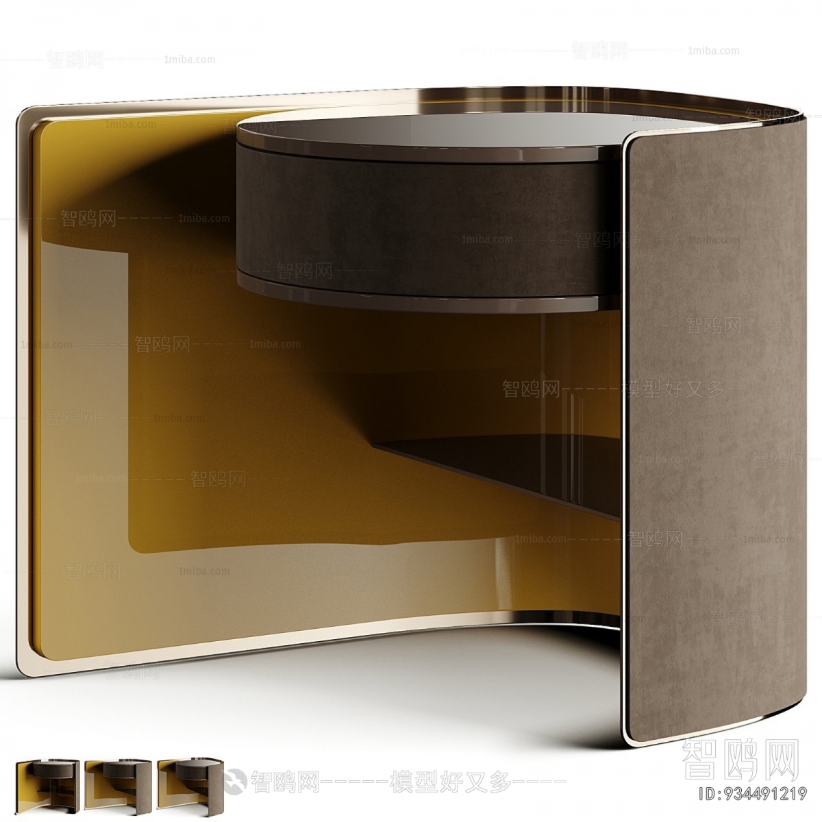 Modern Bedside Cupboard