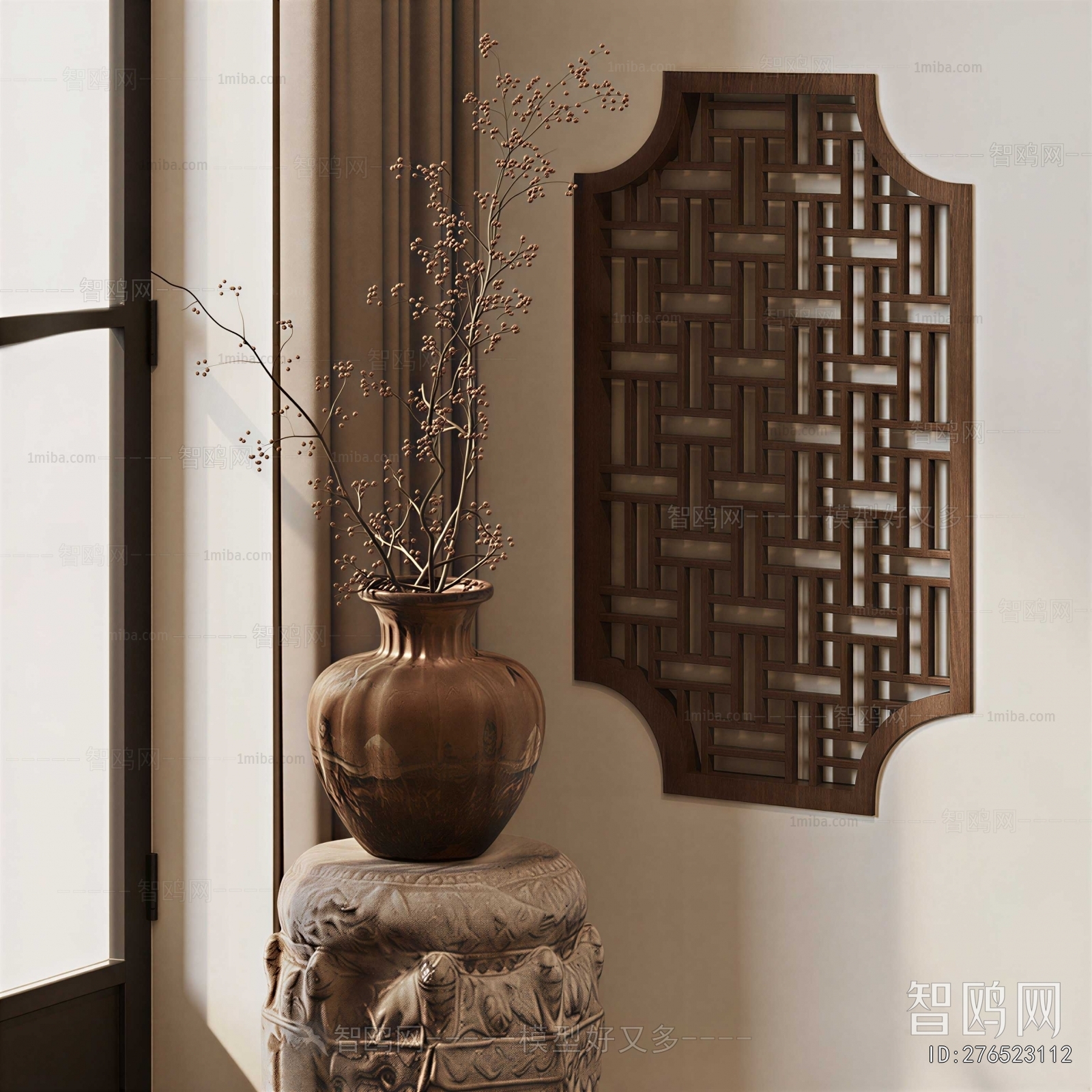 New Chinese Style Flower Arrangement