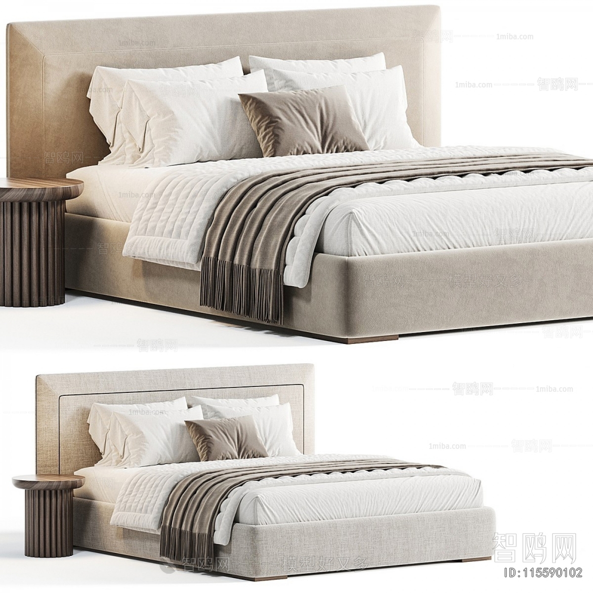 Modern Double Bed