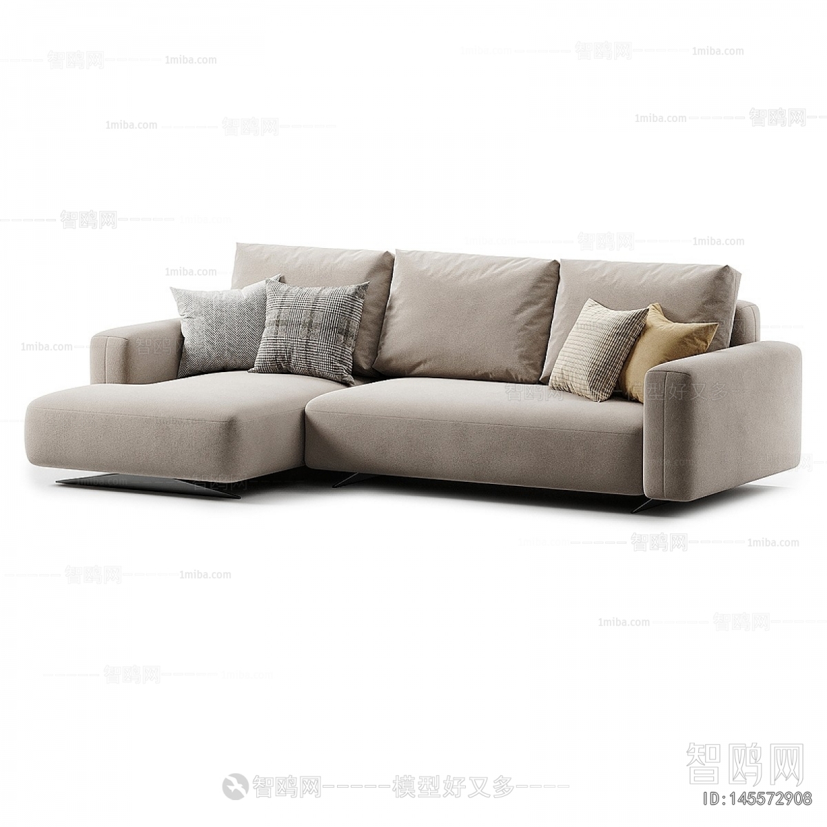 Modern Three-seat Sofa