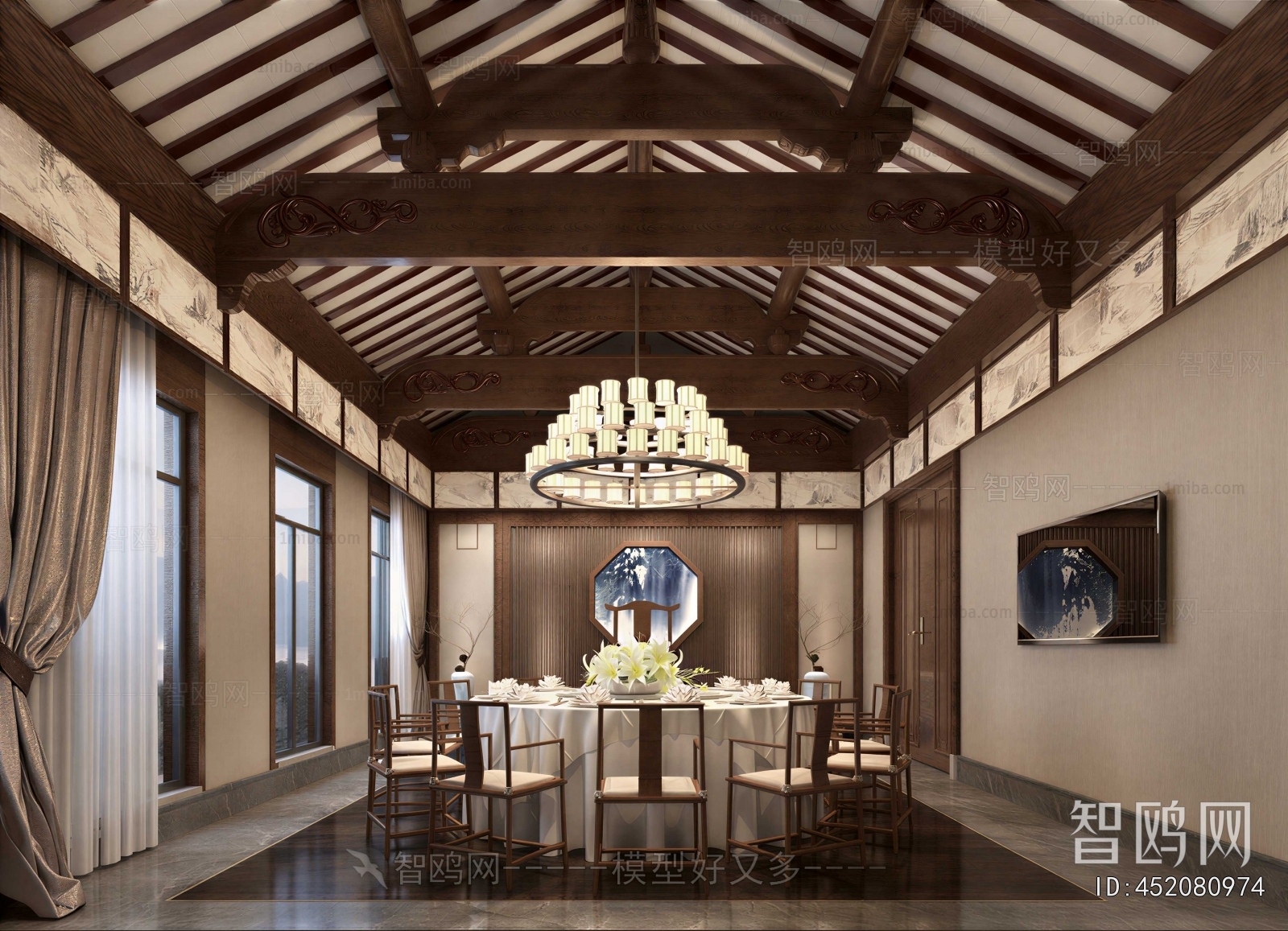 New Chinese Style Restaurant Box