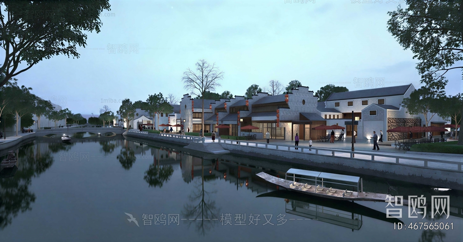 New Chinese Style Commercial Street