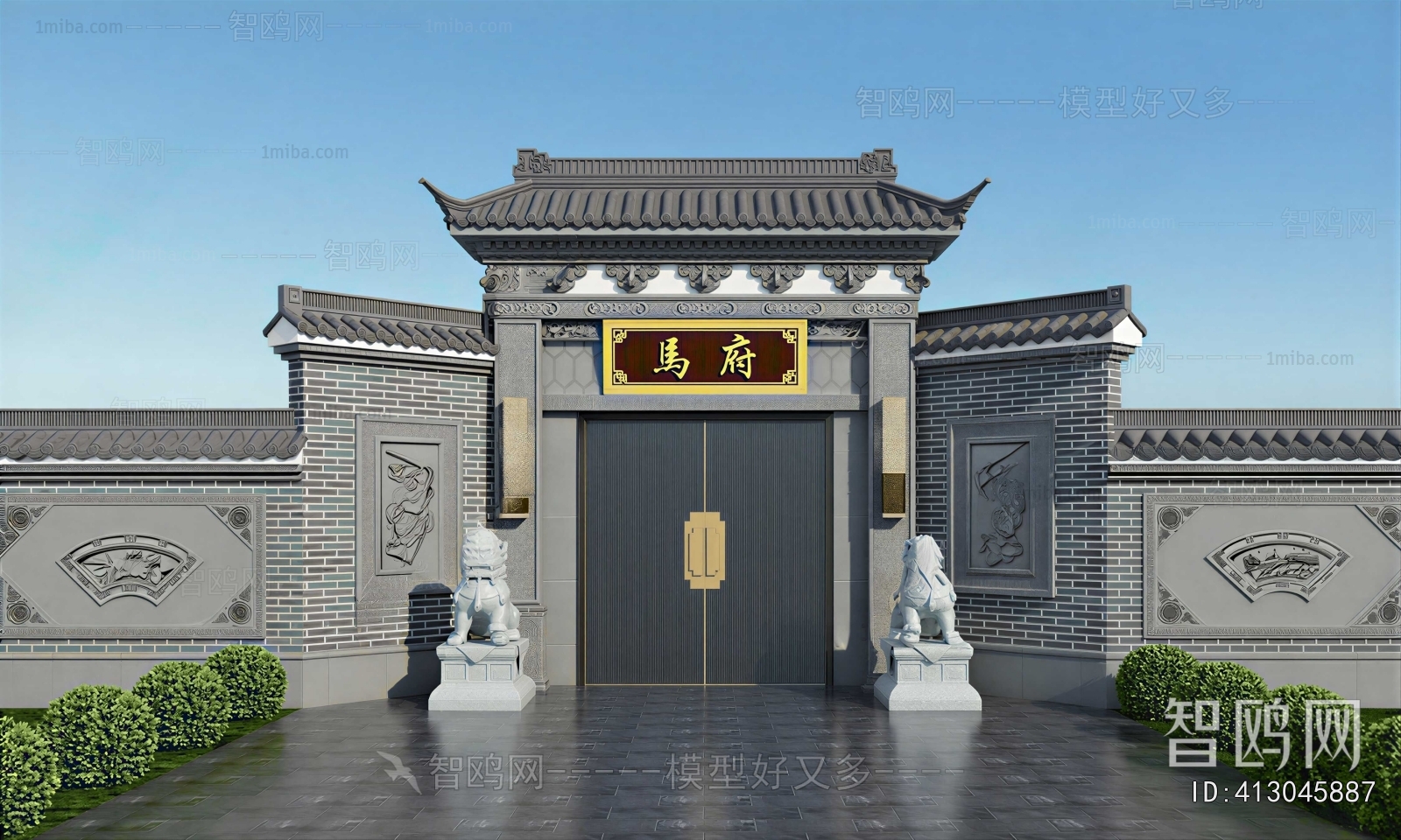 Chinese Style Facade Element