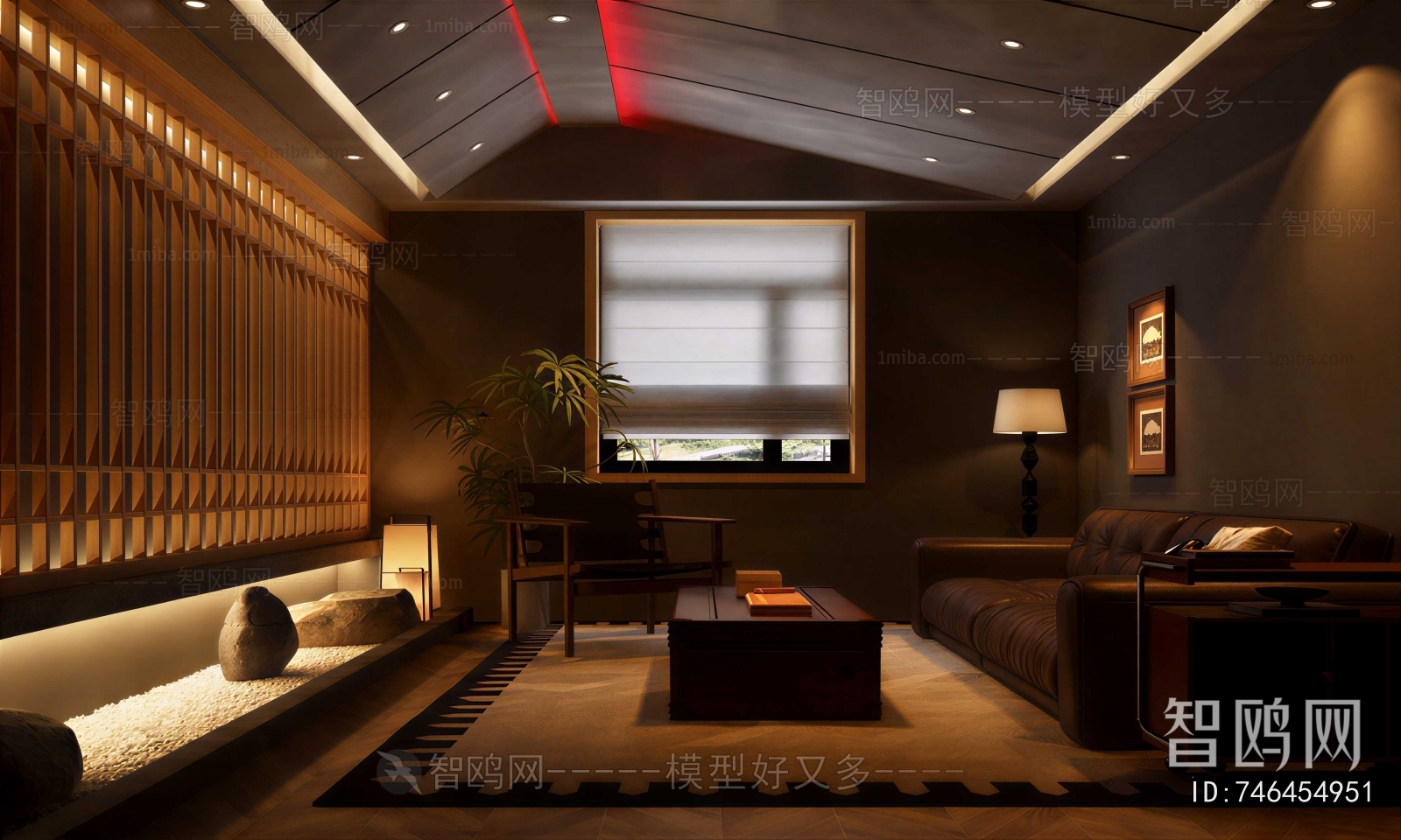 Japanese Style A Living Room