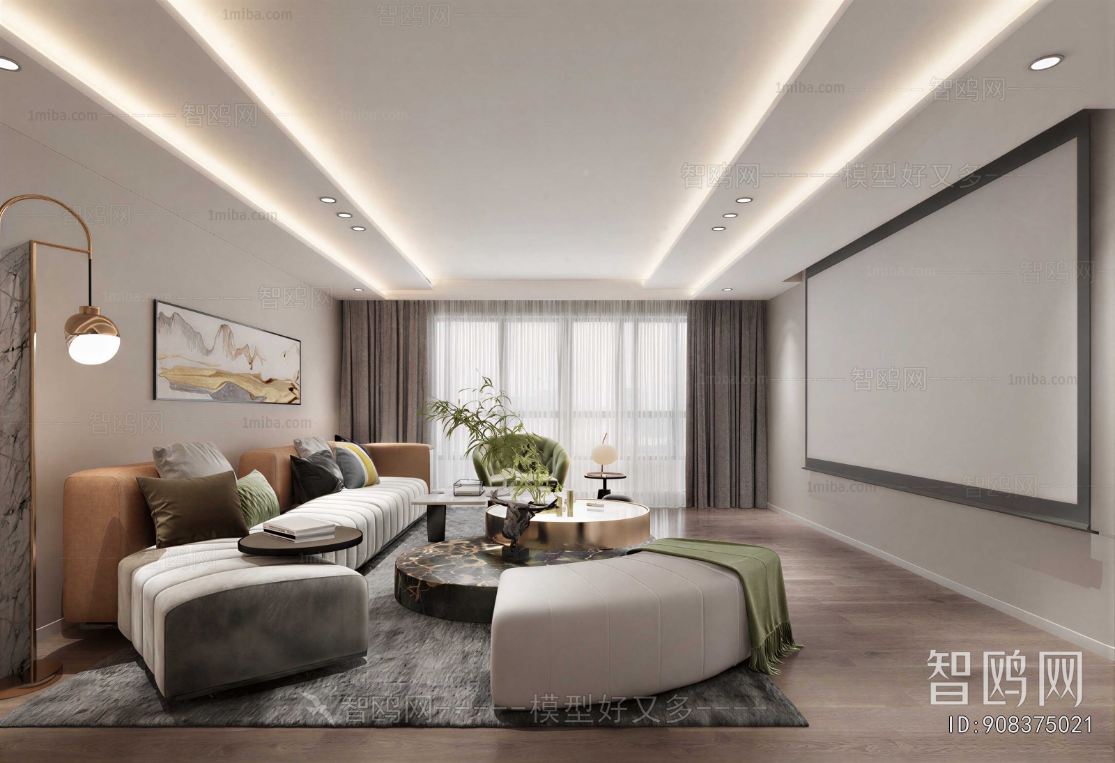 Modern A Living Room