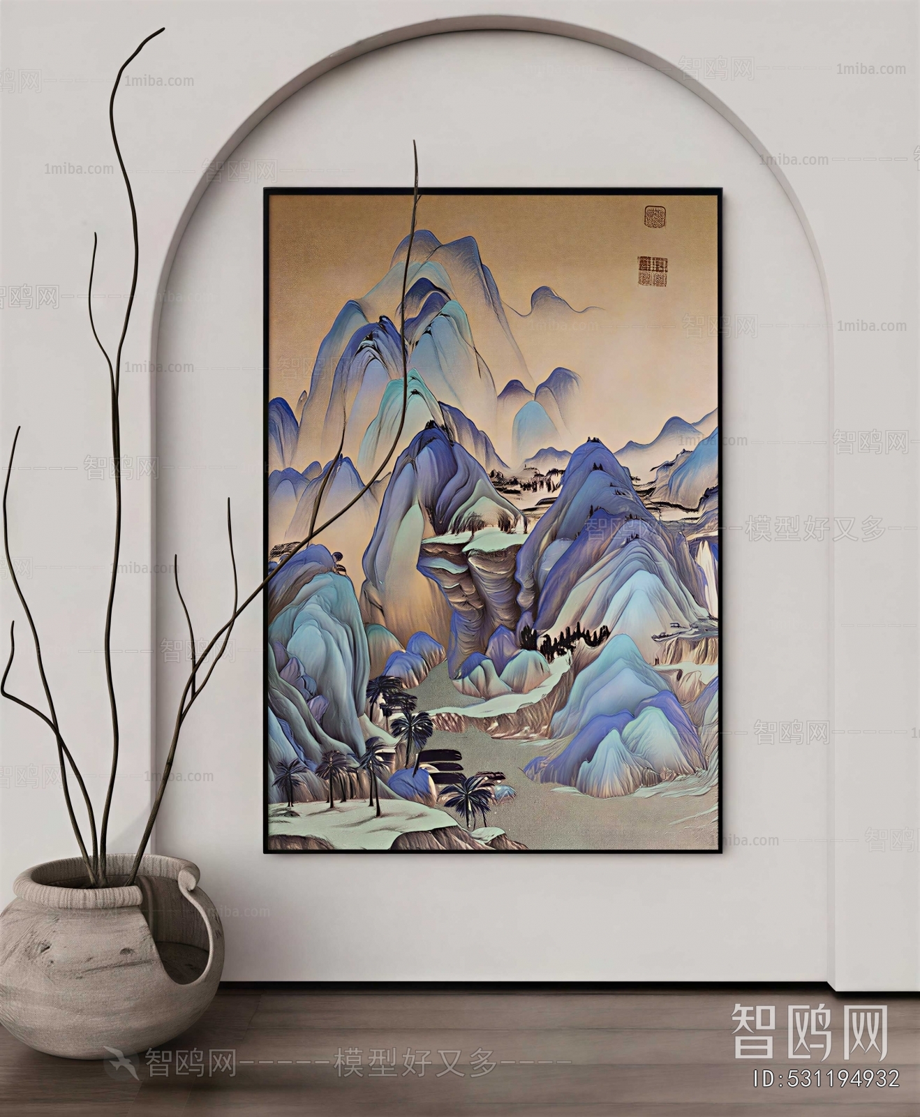 New Chinese Style Painting