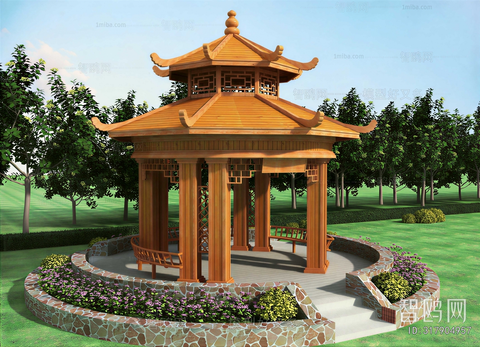 New Chinese Style Pavilion