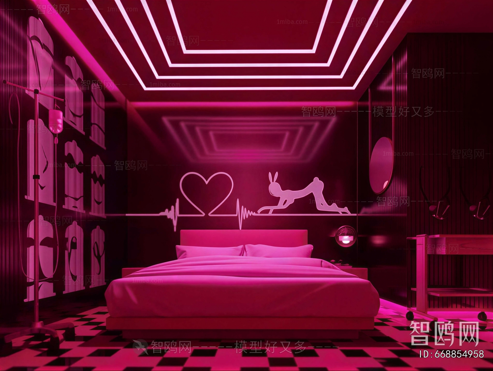 Modern Guest Room