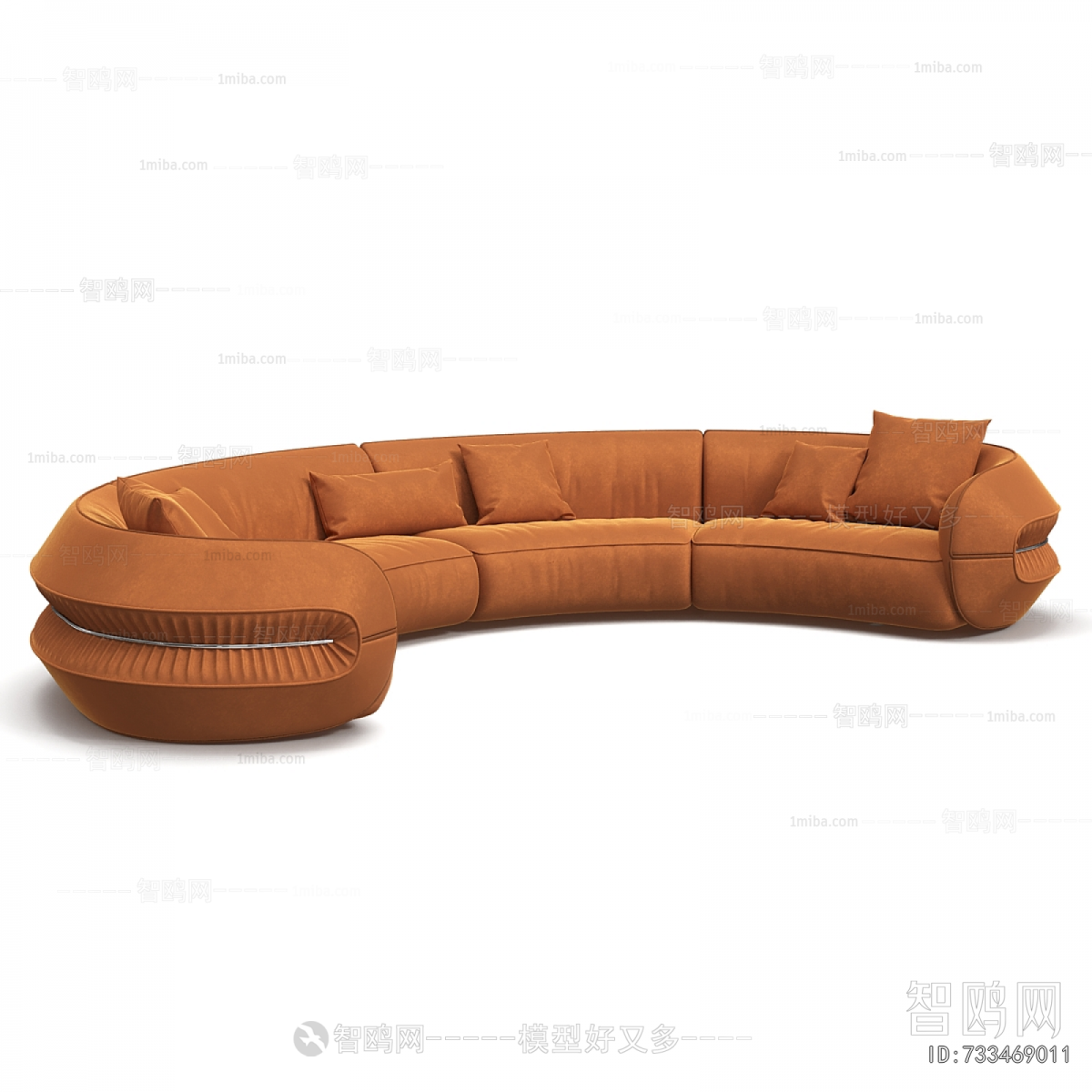 Modern Curved Sofa