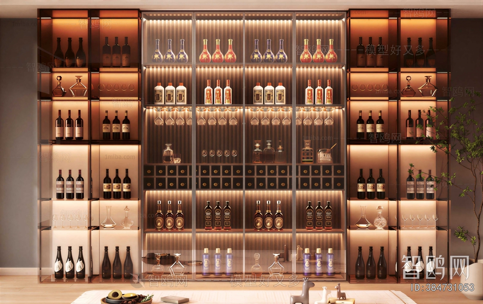 Modern Wine Cabinet