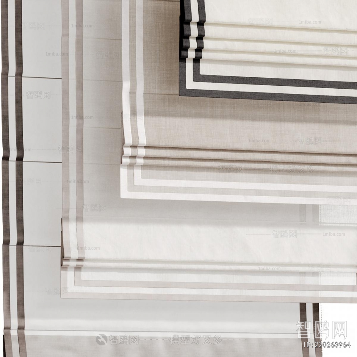 Modern Roman Curtain