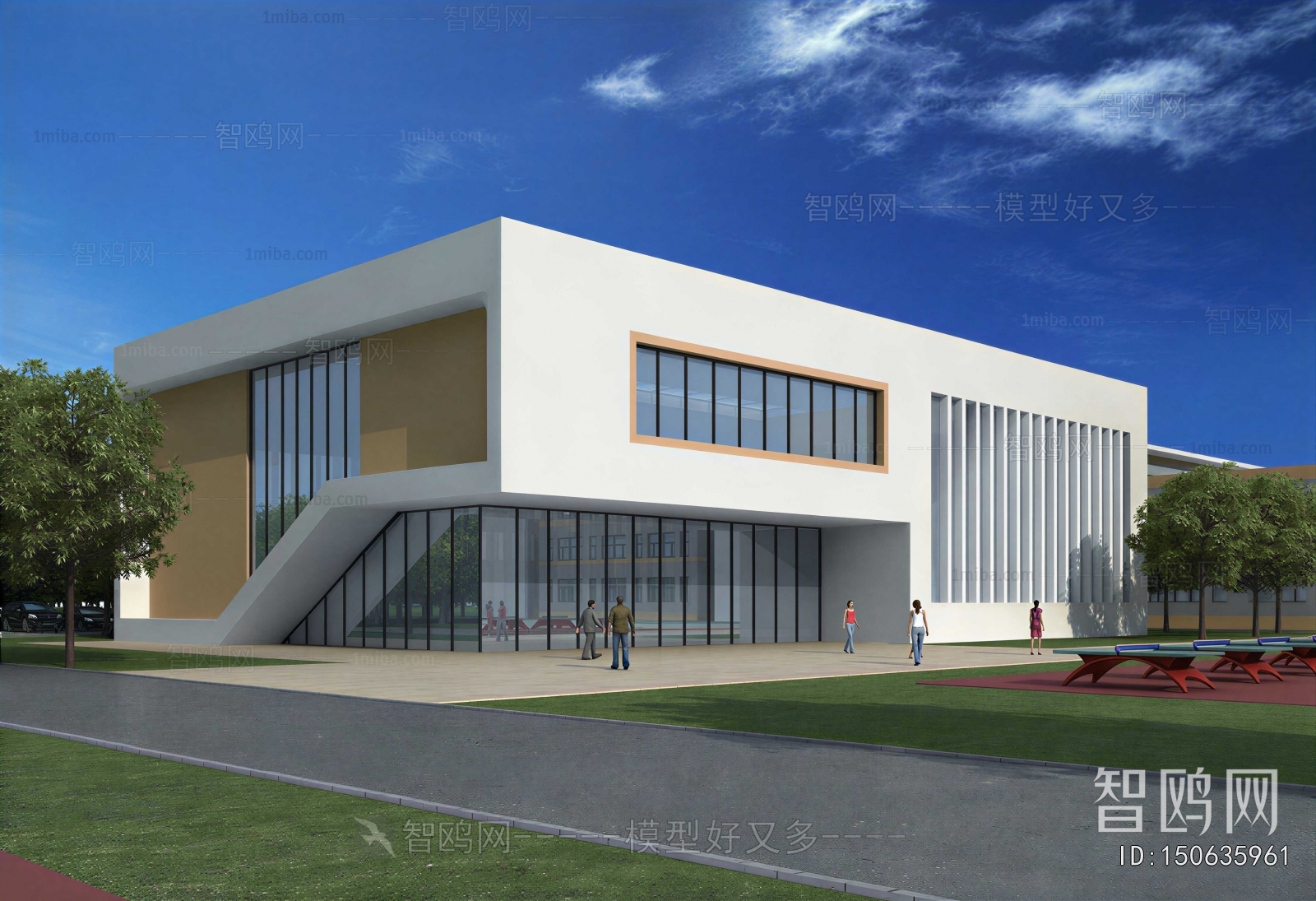 Modern Appearance Of Commercial Building